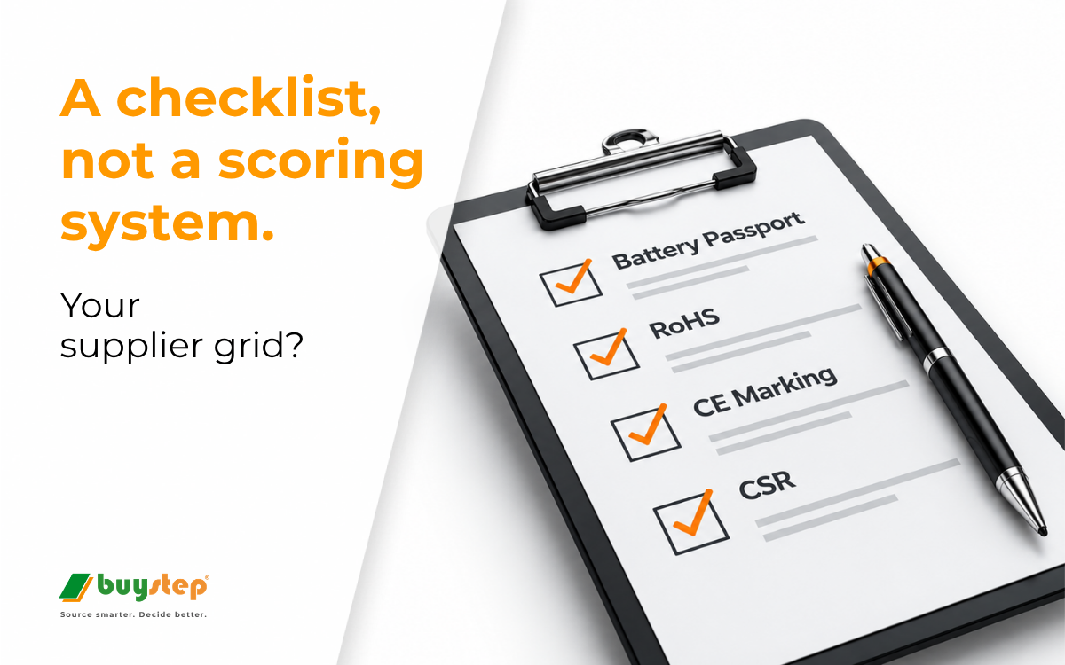 How to Build a Supplier Scoring Grid That Actually Works