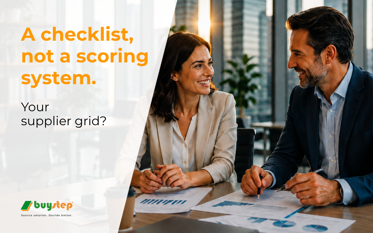 How to Build a Supplier Scoring Grid That Actually Works