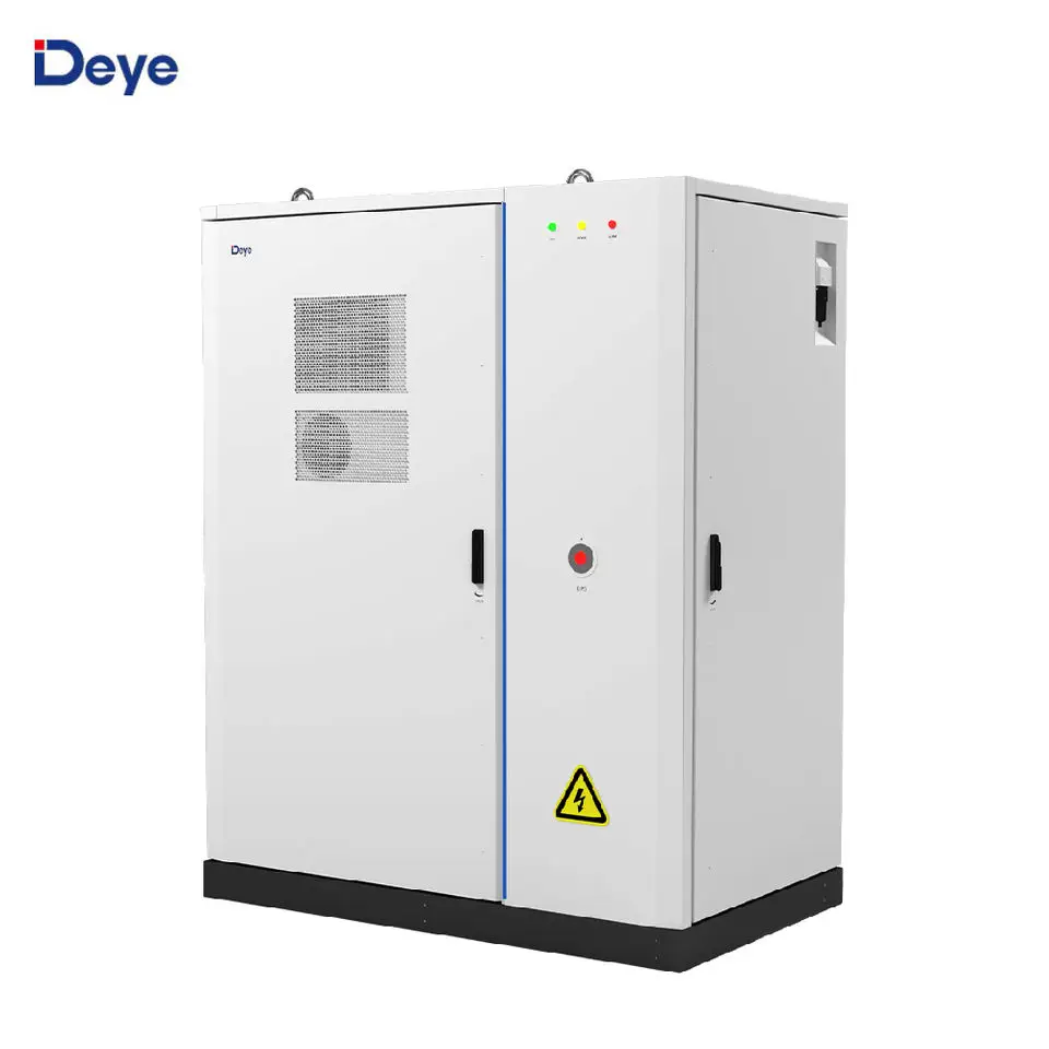Deye GE-F120-2/3/4H6 LiFePO4 with Comprehensive Safety Detection and Active Exhaust for Industrial and Commercial