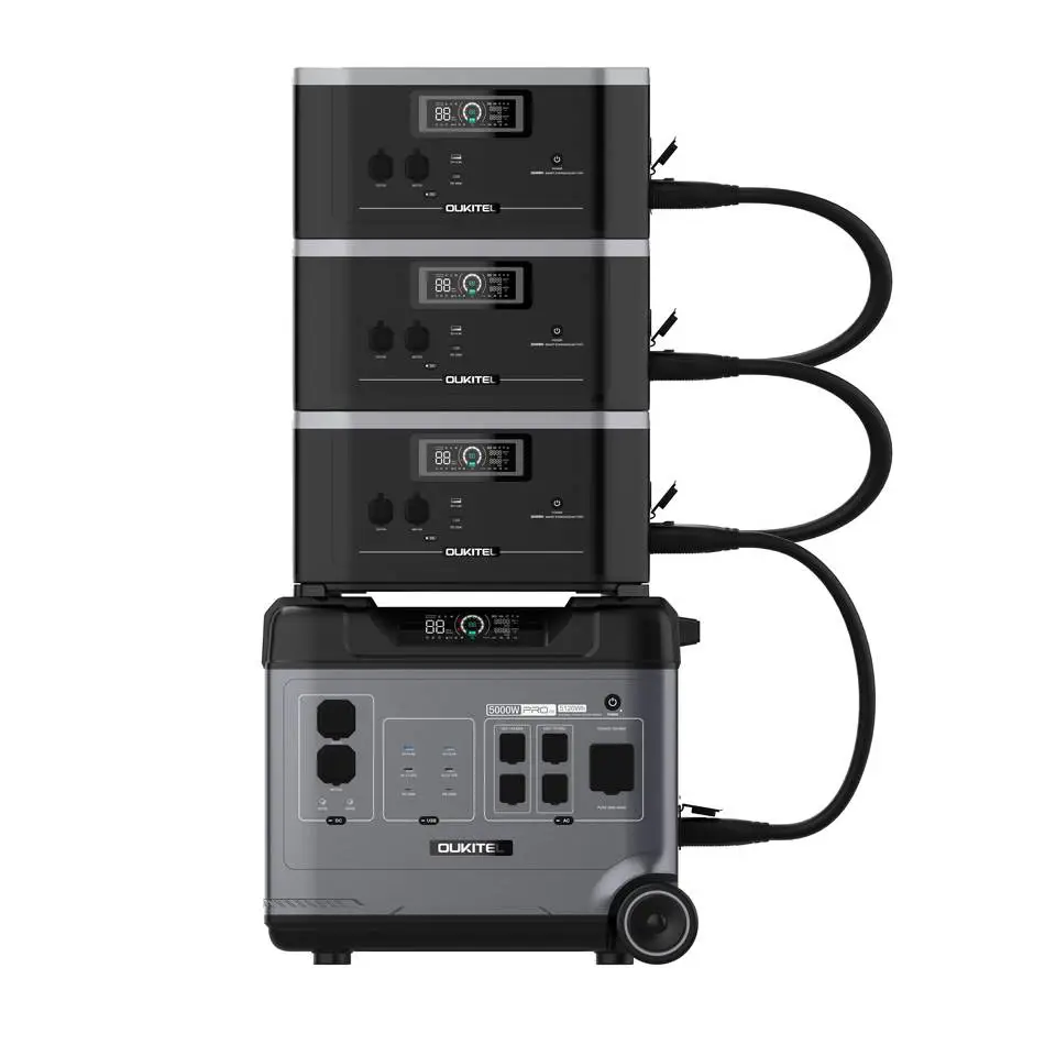 [Factory] 5000W 6000W Portable Power Station Solar Generator with Quick Charge APP Control Expandable to 19kWh Generador Solar