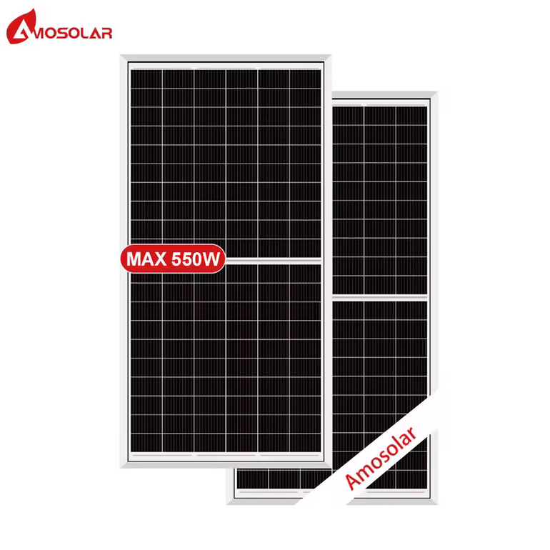 High-Performance Professional Solar Panels – 525W to 550W